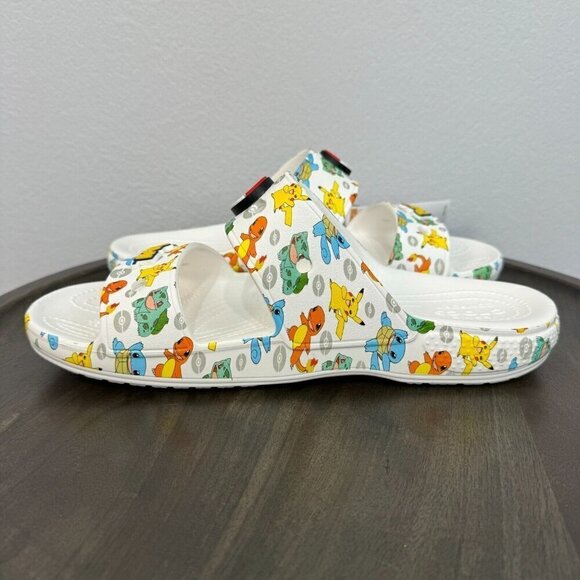CrocsClassic Pokemon Sandal Water-Friendly White Multi Size 10 Men - Picture 10 of 14